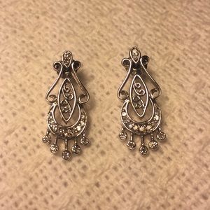 Silver earrings